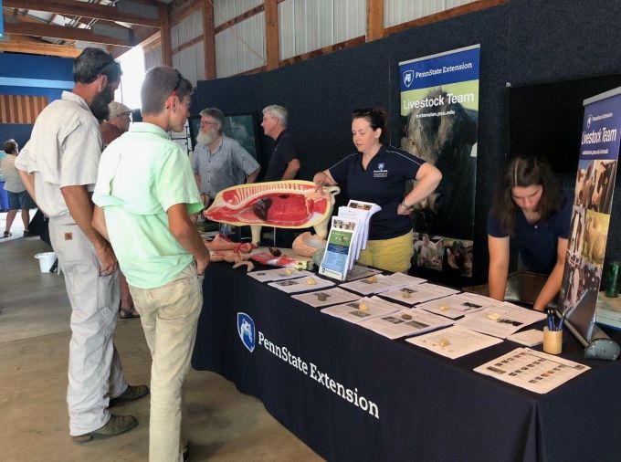 Penn State Extension booth at APD